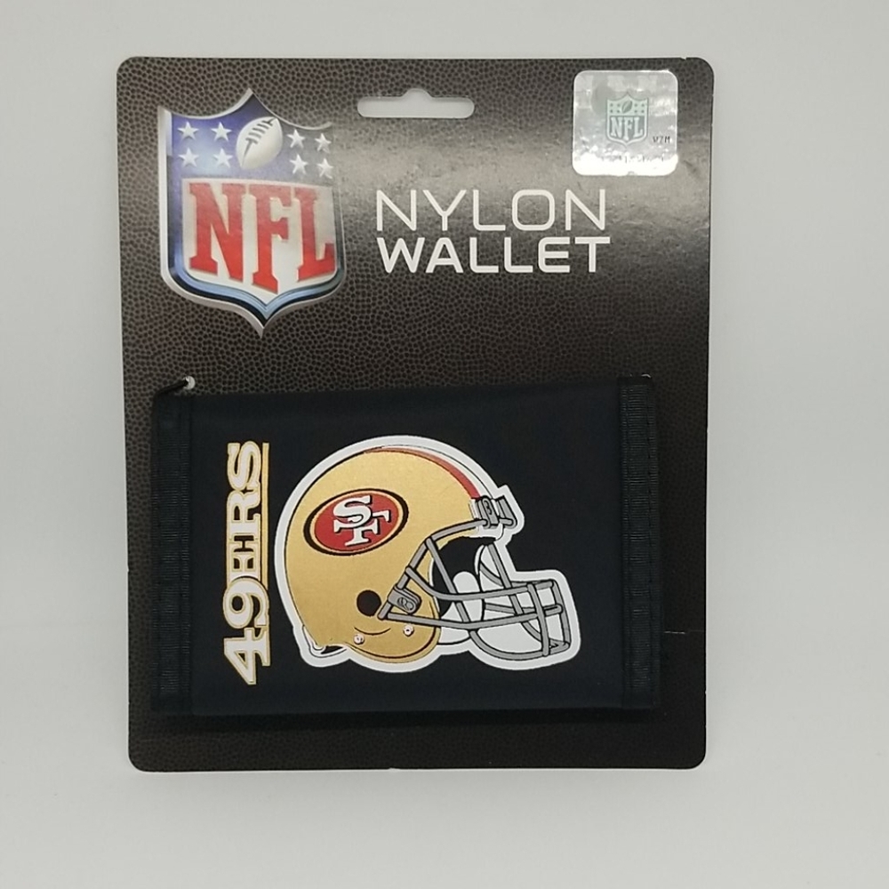 San Francisco 49ers Trifold Nylon Wallet